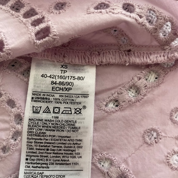 Eyelet Cotton Summer Top - Picture 8 of 8